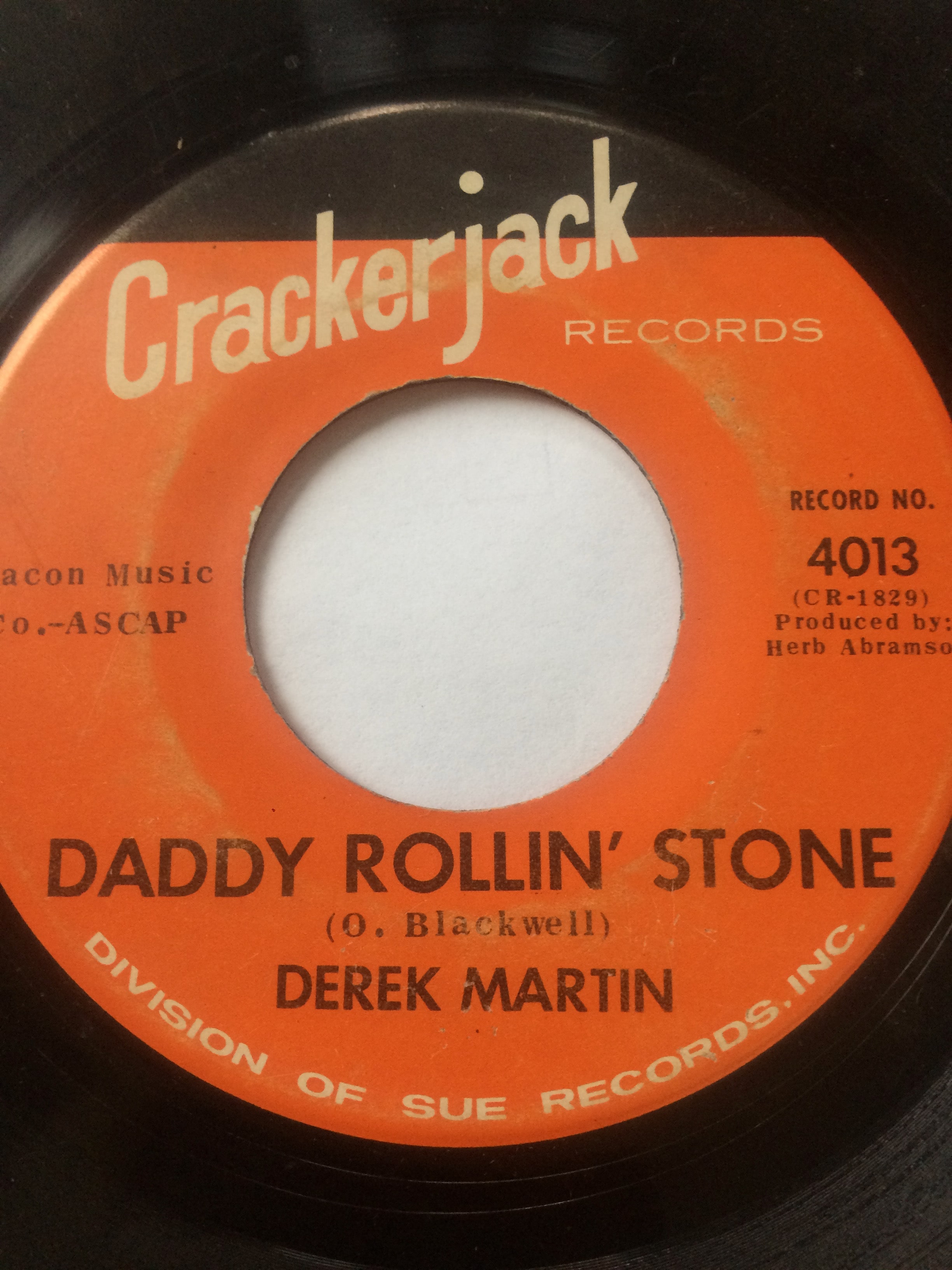 Sell Derek Martin 45 Record