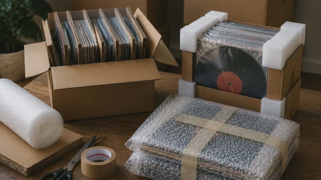 How To Pack Vinyl Records For Moving Without Damaging Them