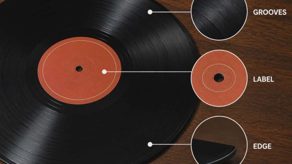 Parts of a Vinyl Record: What Each Groove, Label, and Edge Does